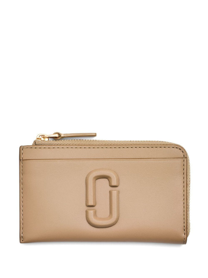 Marc Jacobs Camel Leather Card Holder