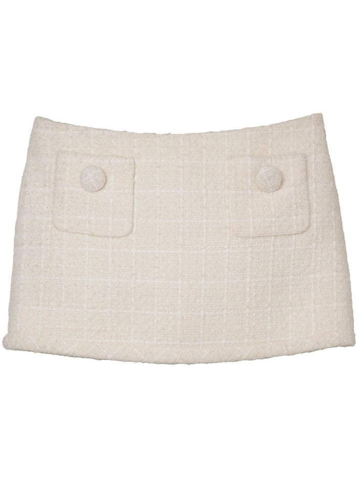 Marc Jacobs Tweed Mini Skirt