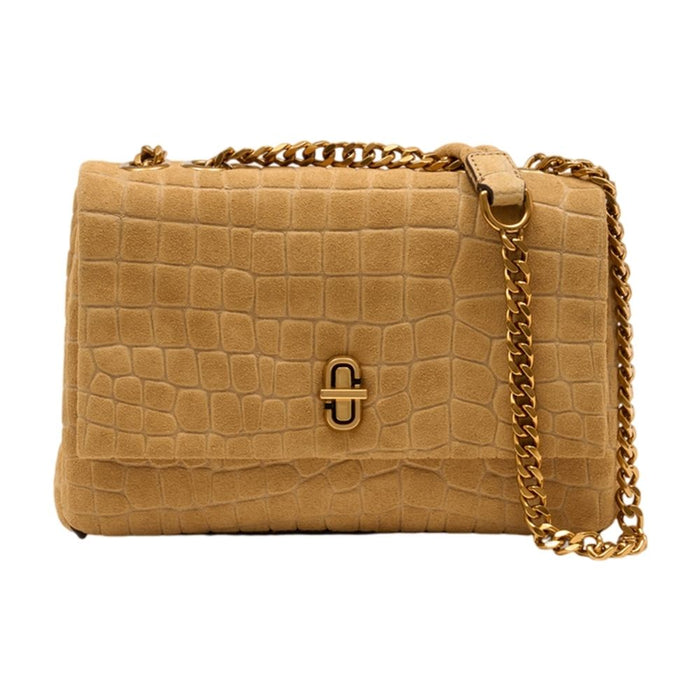Marc Jacobs The Slim Dual Chain Shoulder Bag -  - Leather - Beige