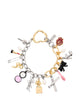 Marc Jacobs Silver Gold Charms Bijoux
