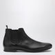 Prada Black Leather Chelsea Boots
