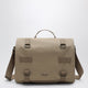 Prada Desertcolored Canvas Crossbody Bag