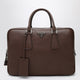Prada Burnt Brown Leather Work Bag