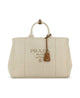 Prada Sand Canvas Extra Large Prada Jardiniã¨Re Shopping Bag
