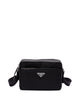 Prada `Re-Nylon` And Saffiano Leather  Shoulder Bag