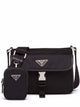 Prada Re-Nylon And Saffiano Leather Shoulder Bag