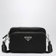 Prada Crossbody Bag In Black Renylon And Saffiano Leather