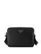 Prada Embossed Plaque Shoulder Bag