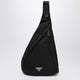 Prada Triangular Logo-Plaque Backpack