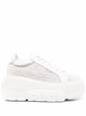Casadei White Leather Sneakers