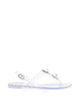 Casadei Embellished T-Strap Flats