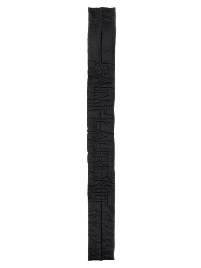 Saint Laurent Scarf With Logo