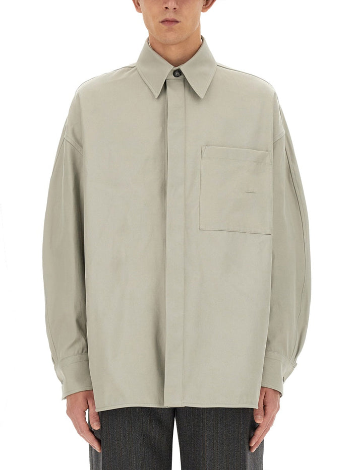 Bottega Veneta Cotton Twill Over Shirt