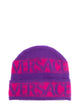 Versace Beanie Logo Stripes