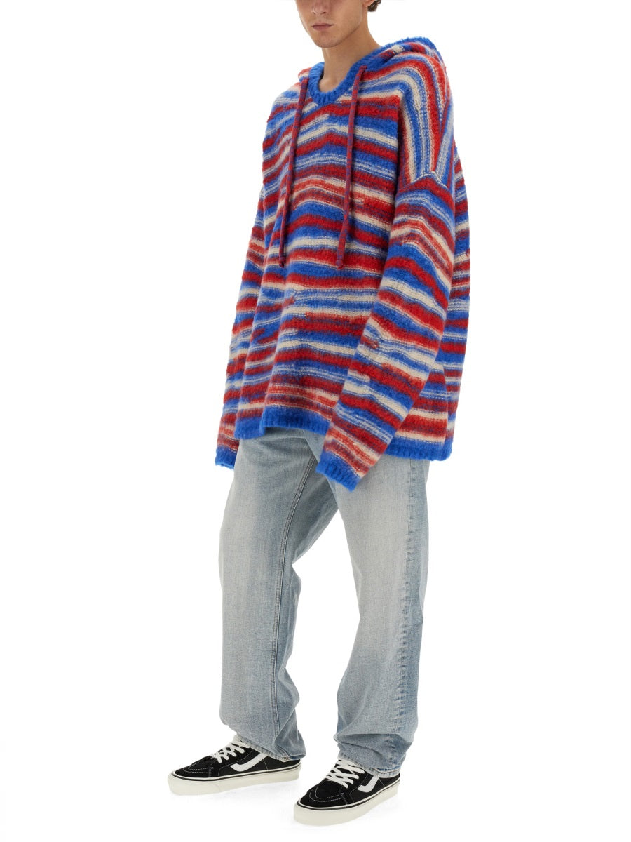Erl Hooded Shirt