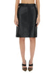 Fendi Leather Skirt