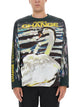 Burberry Swan Print T-Shirt