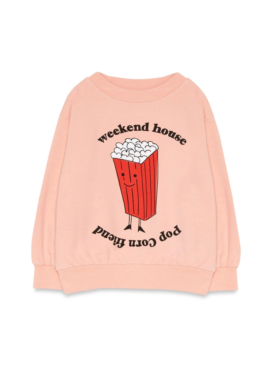 Weekend House Kids Popcorn Sweatshirt