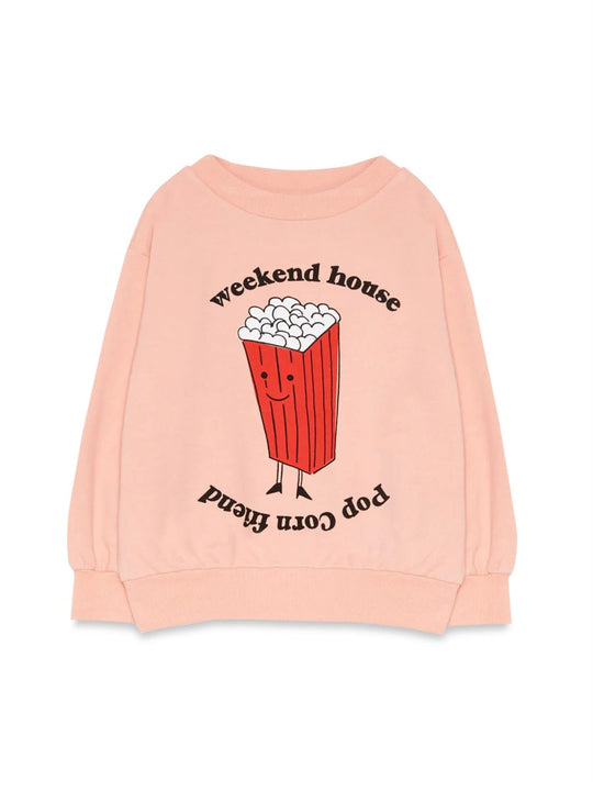 Weekend House Kids Popcorn Sweatshirt