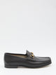 Gucci Black Leather Loafers