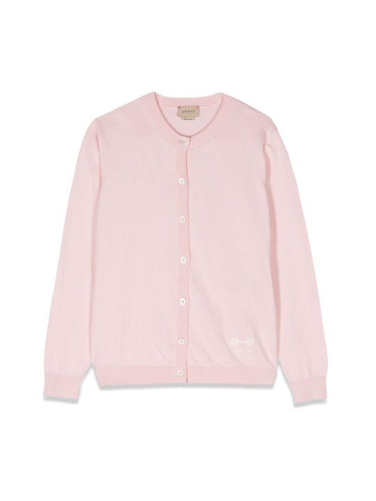 Gucci J L/S Cardigan Co W/Horsebit