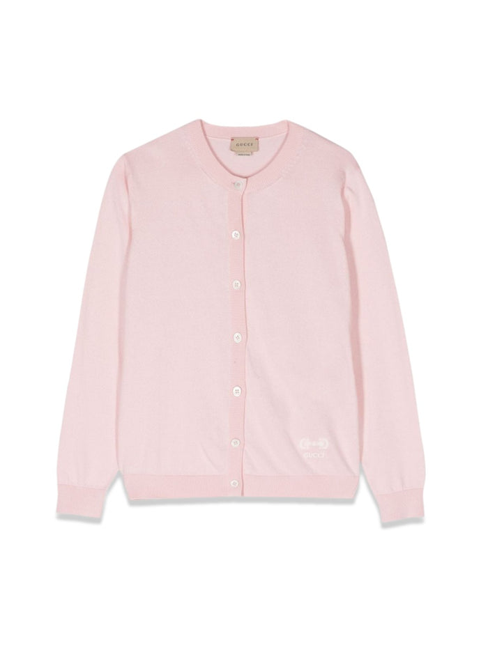 Gucci J L/S Cardigan Co W/Horsebit