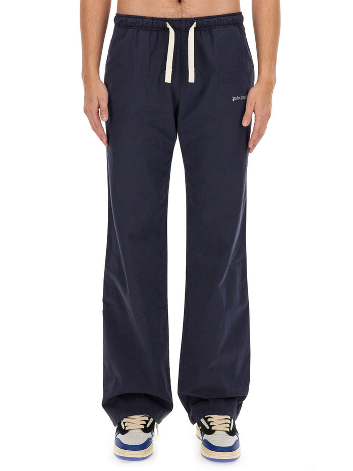 Palm Angels Pants With Logo