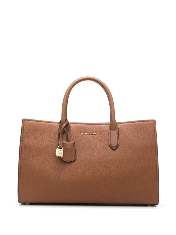 Michael Michael Kors Scarlett Media Leather Handbag