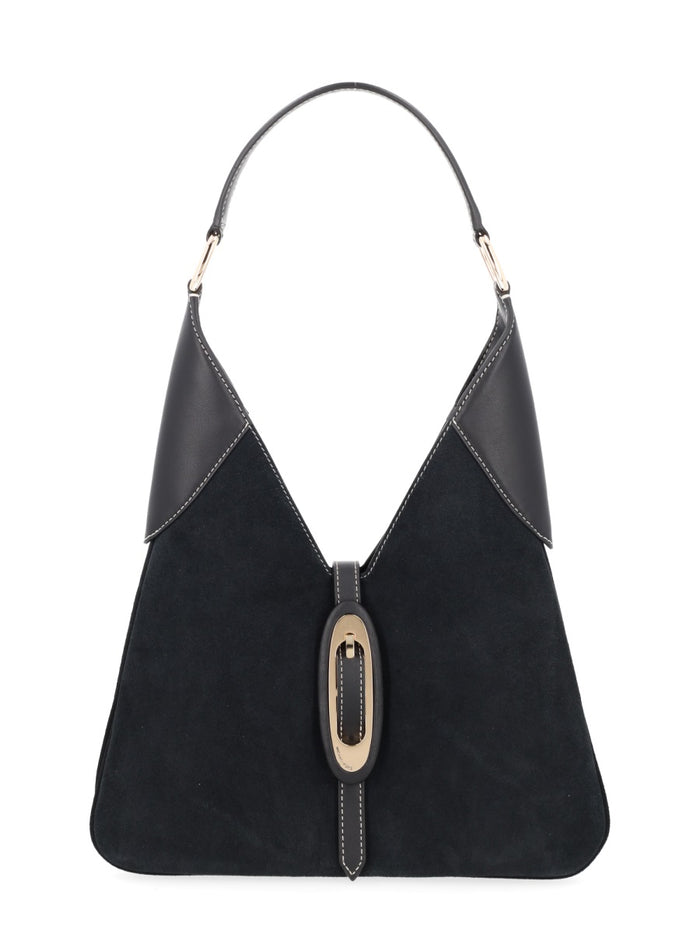 Michael Michael Kors Black Cow Leather Bag
