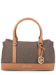 Michael Michael Kors Brown Pvc Handbag