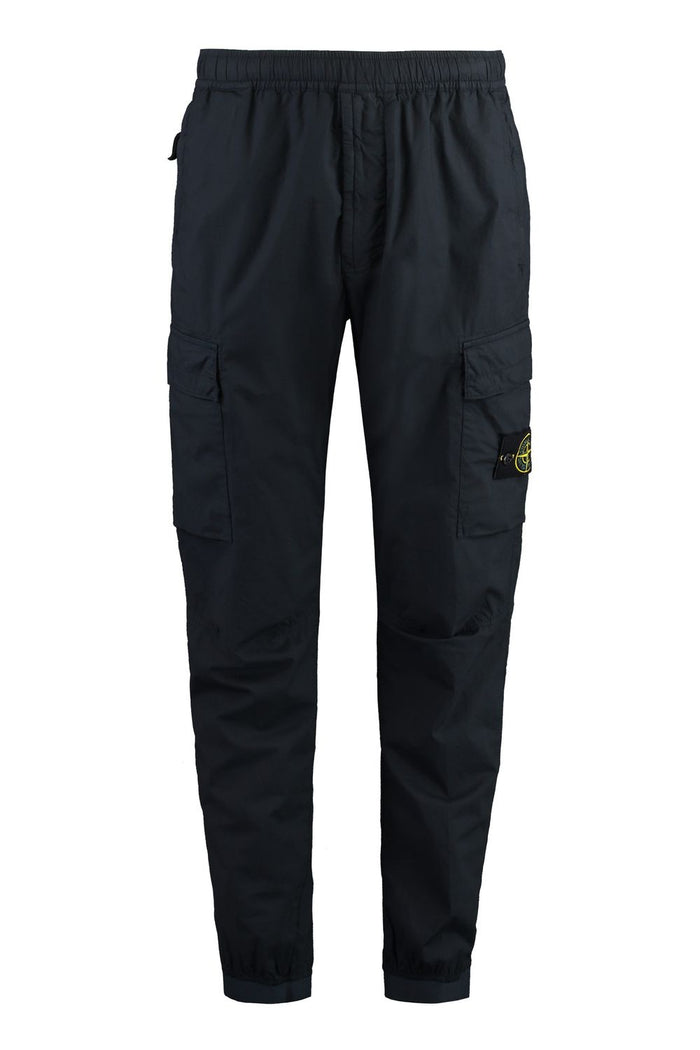 Stone Island Stretch Cotton Trousers