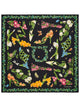 Ferragamo Eden Shoes Print Silk Scarf