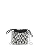 Self-Portrait Mini Crystal Chainmail Handbag