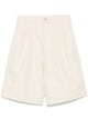 Filippa K Relaxed Pleated Cotton Linen Skirt