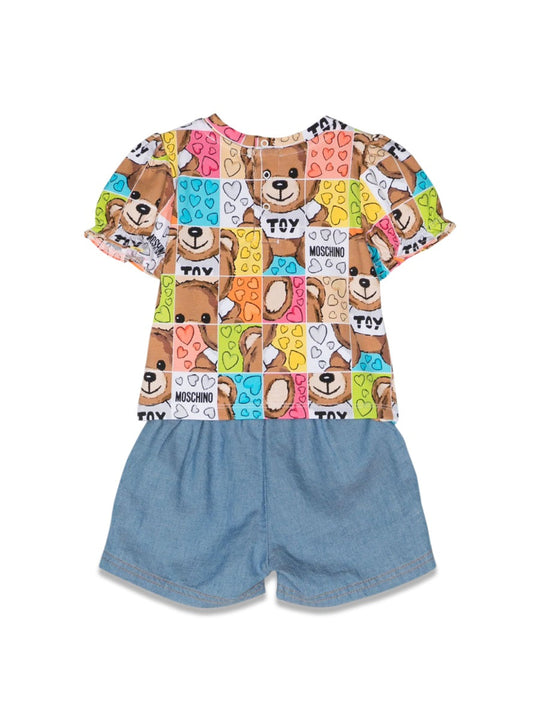 Moschino T-Shirt And Shortsset