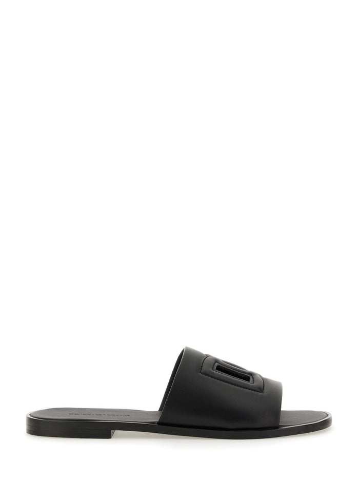 Dolce & Gabbana Sandal With Logo