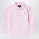 Polo Ralph Lauren Pink Shirt With Ruffles