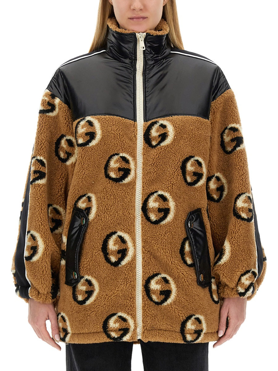 Gucci Jacquard Zipper Jacket