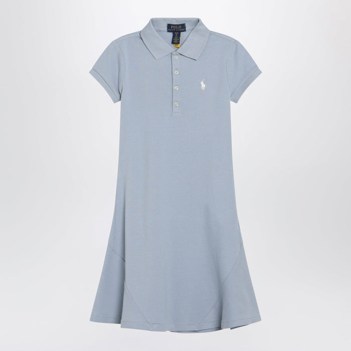 Polo Ralph Lauren Light Blue Cotton Dress