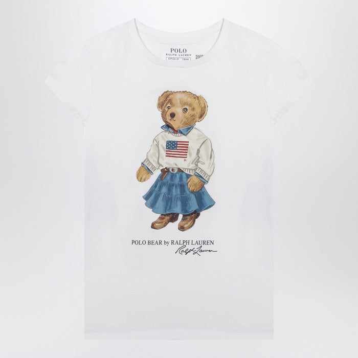 Polo Ralph Lauren White Polo Bear T-Shirt