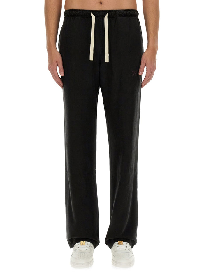 Palm Angels Pants With Logo