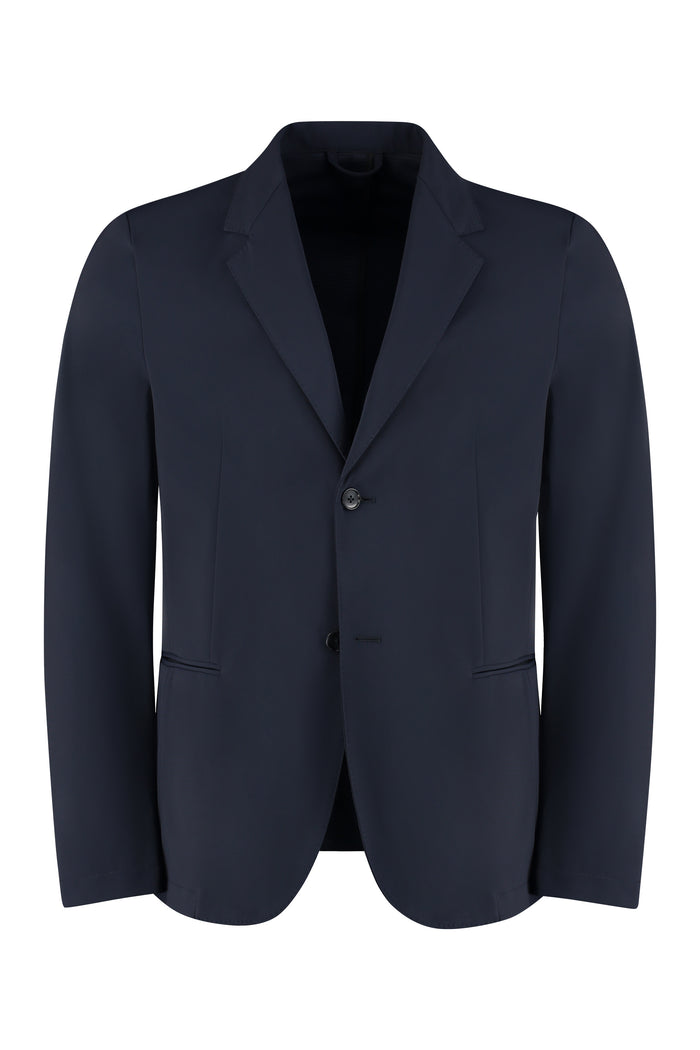 The (Alphabet) The (Jacket) - Single-Breasted Two-Button Jacket