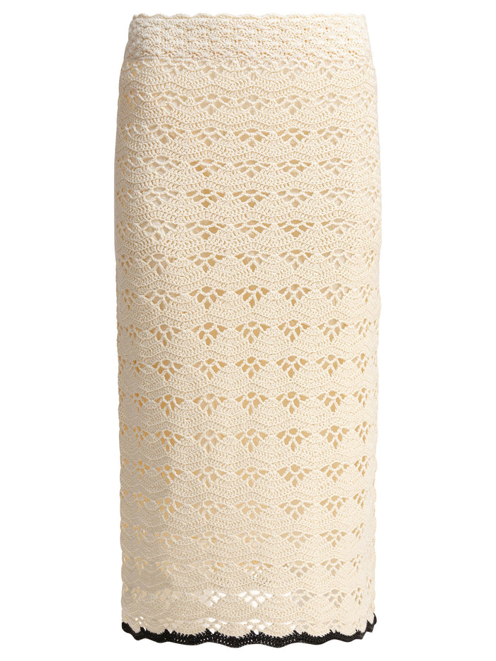 Zimmermann Rhiannon Crochet Skirt
