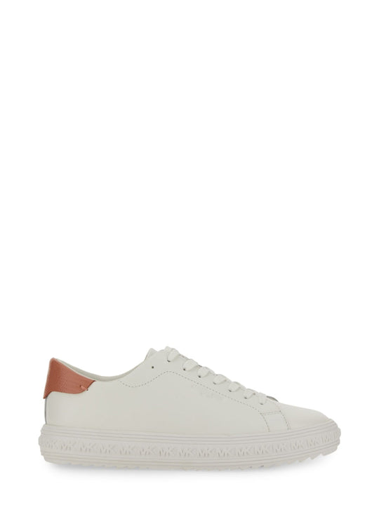 Michael By Michael Kors Leather Sneaker