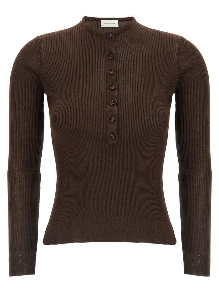 Magda Butrym '20' Silk Sweater