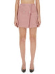 Versace Mini Wrap Skirt