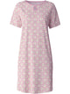 Calida Pink Cotton Sleepshirt Pajamas
