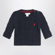 Polo Ralph Lauren Navy Blue Cable-Knit Cotton Sweater