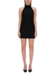 Dolce & Gabbana Short Dress With Neckline On Back
