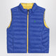 Polo Ralph Lauren Reversible Padded Vest In Sapphire Blue/Yellow